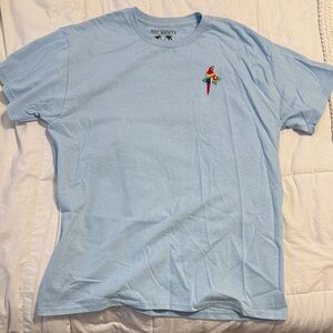Riot Society Men’s Light Blue shirt Large